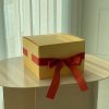 cake packaging box with ribbon cake packaging box with ribbon