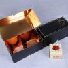 Foldable paper cake box