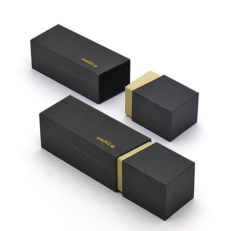 Custom Luxury Cosmetic Perfume Lipstick Essential Oil Lid and Base Packaging Box Factory