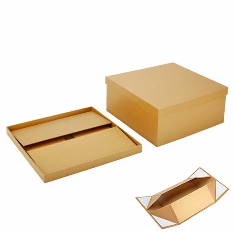 Custom Luxury Printed Lid and Base Folding Paper Box Factory