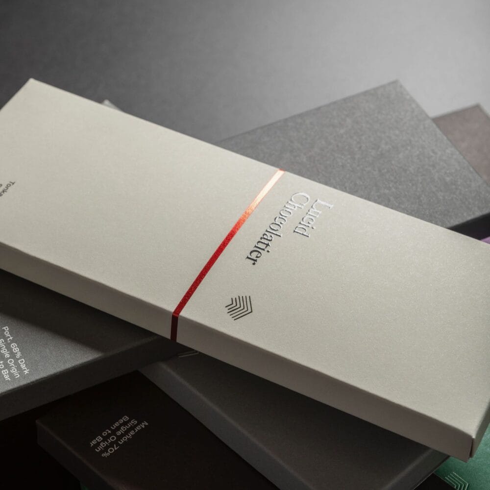 Lucid Chocolatier Custom product packaging box