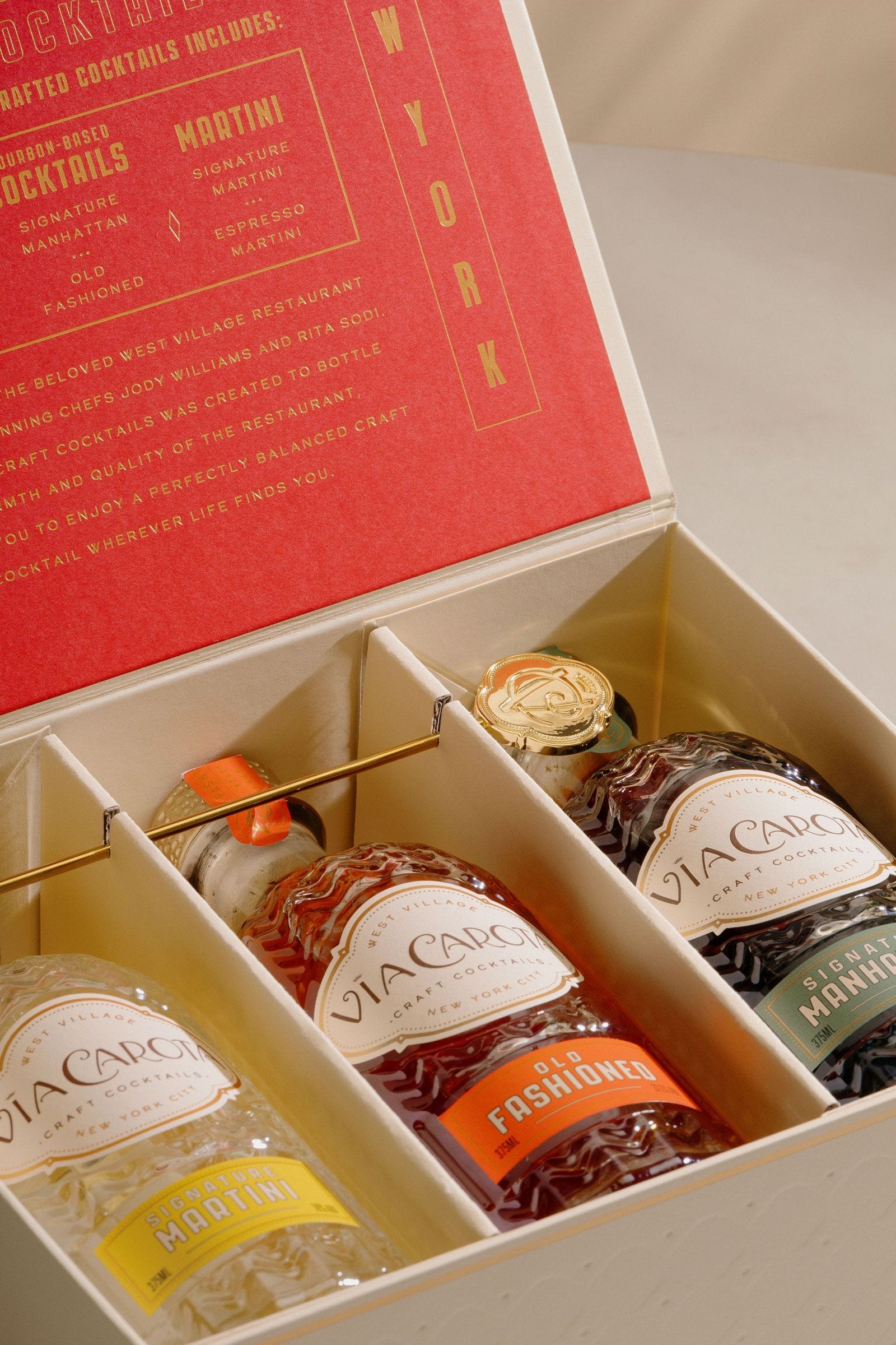 Unveiling the Elegance: Custom Ready-to-Pour Cocktails Rigid Boxes by Carota Stranger & Stranger