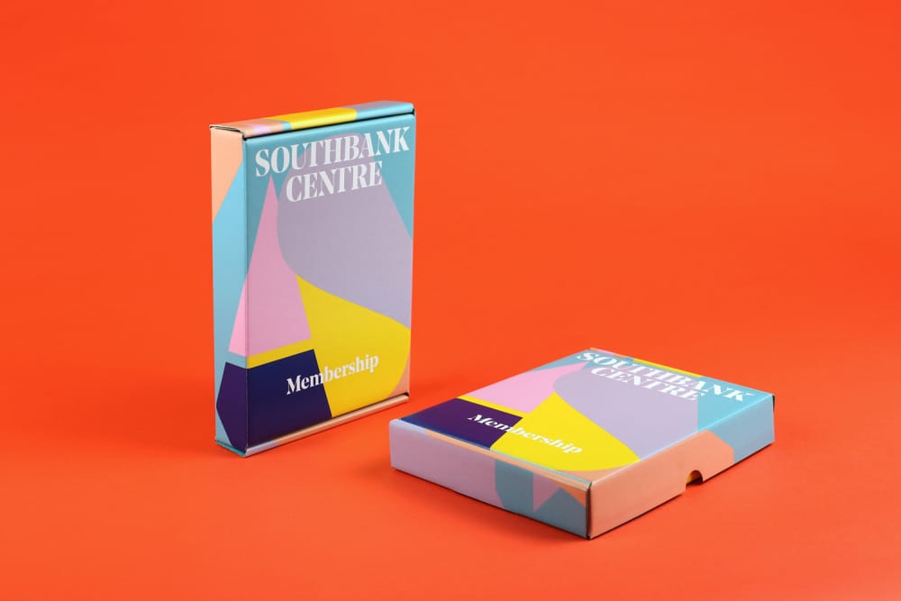 Eco-Friendly Custom Corrugated Boxes for Southbank Centre Membership Packs