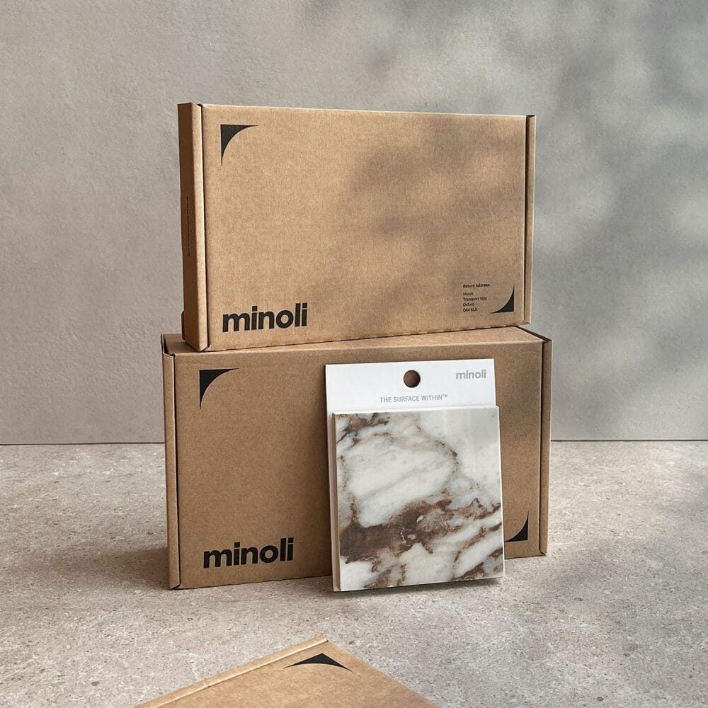 Introducing Minoli's Custom Eco-Friendly Ceramic Tile Packaging