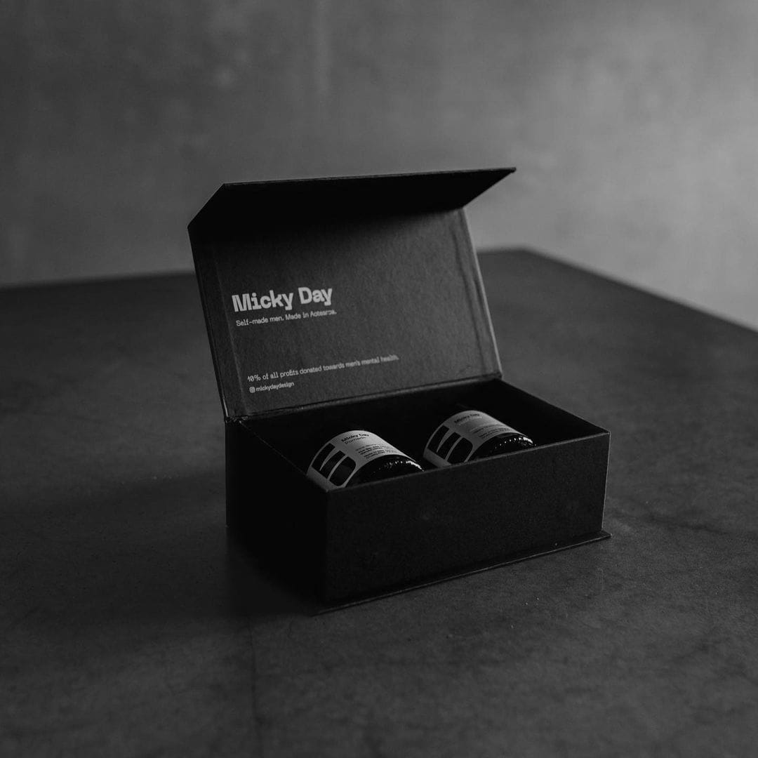 Premium Men's Self-Care Rigid Box Custom Packaging Solutions