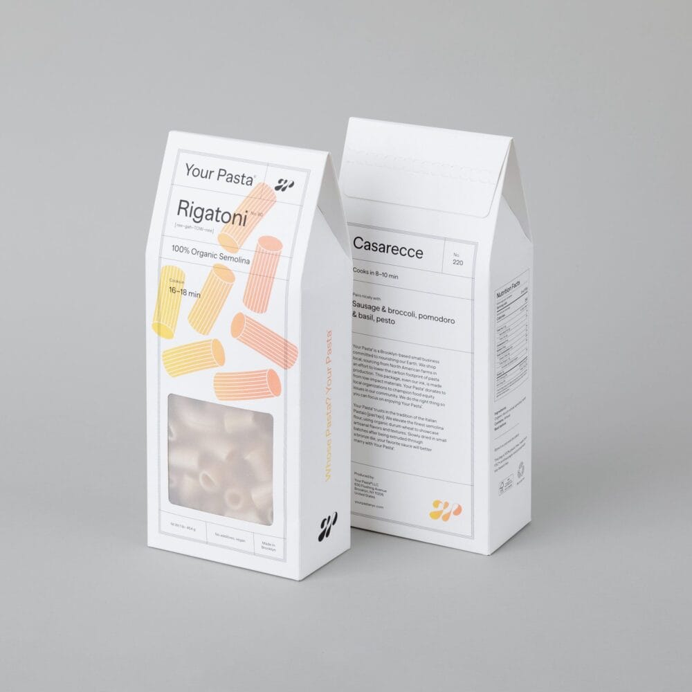 Pasta Artisanal Pasta  Eco-Friendly Custom Packaging Solutions