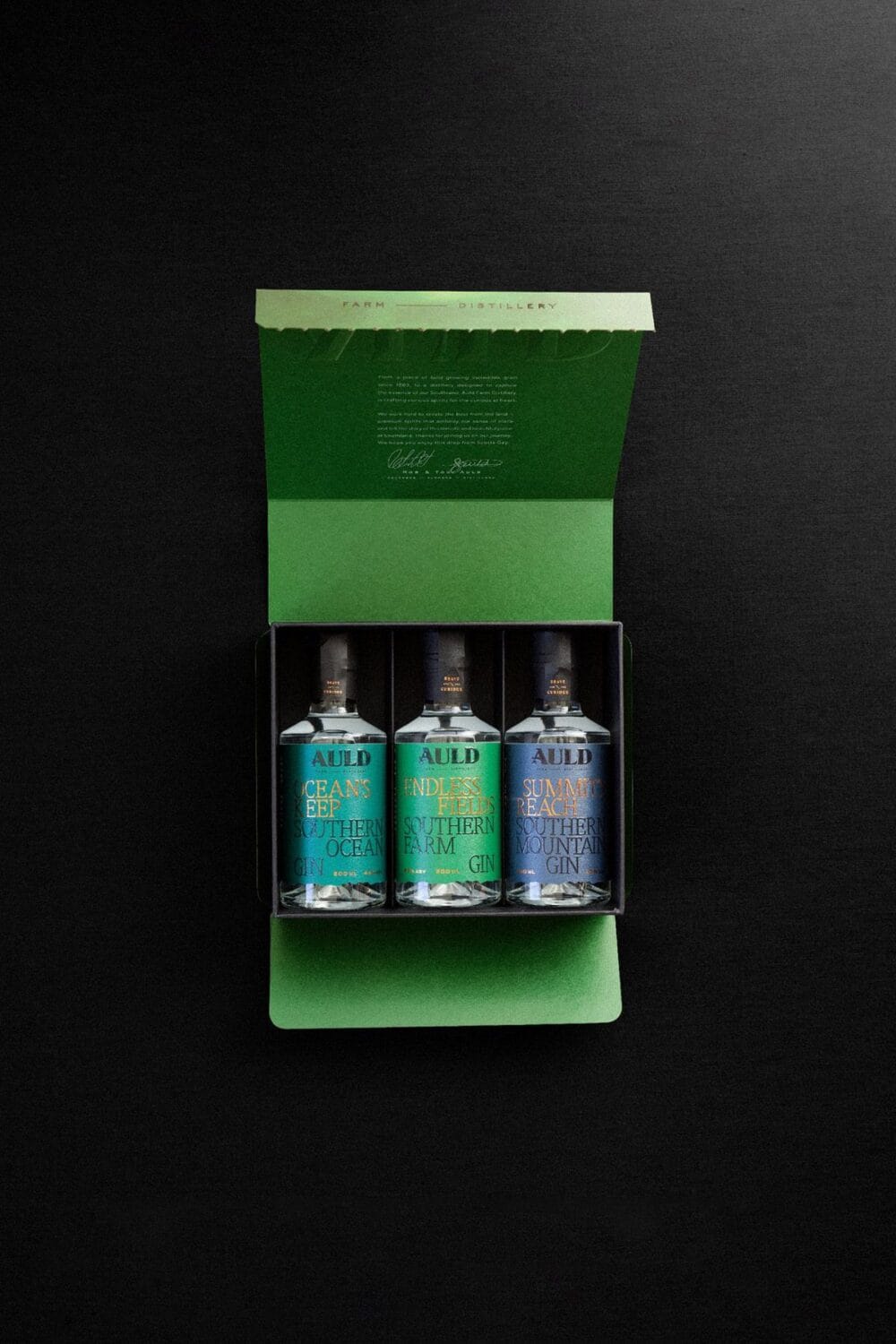 Auld Distillery's Custom Packaging for Craft Distilling