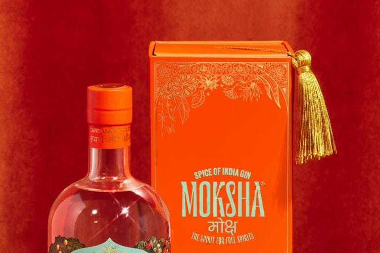 Custom Moksha gin rigid boxes, Premium gin packaging solutions, Elegant gin box designs, Sturdy rigid boxes for gin, Customizable gin gift boxes