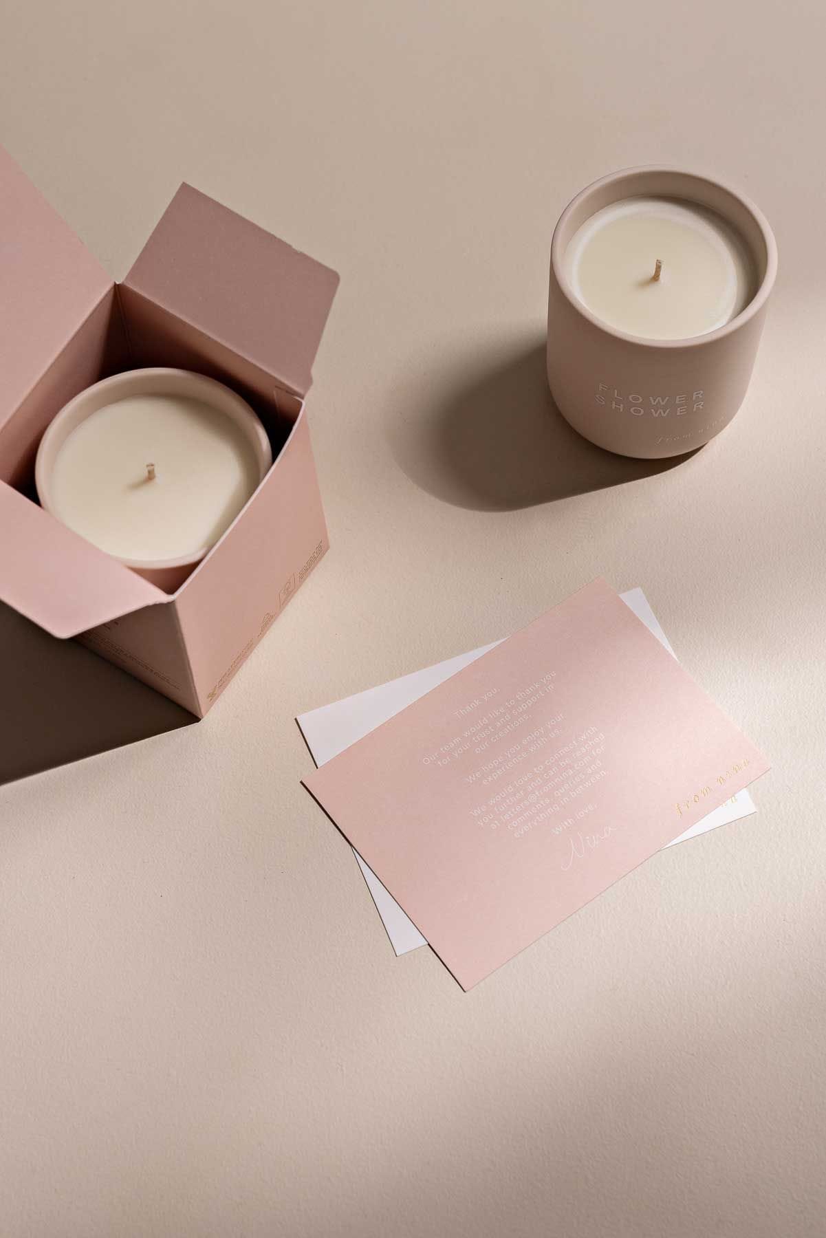 Custom candle product boxes