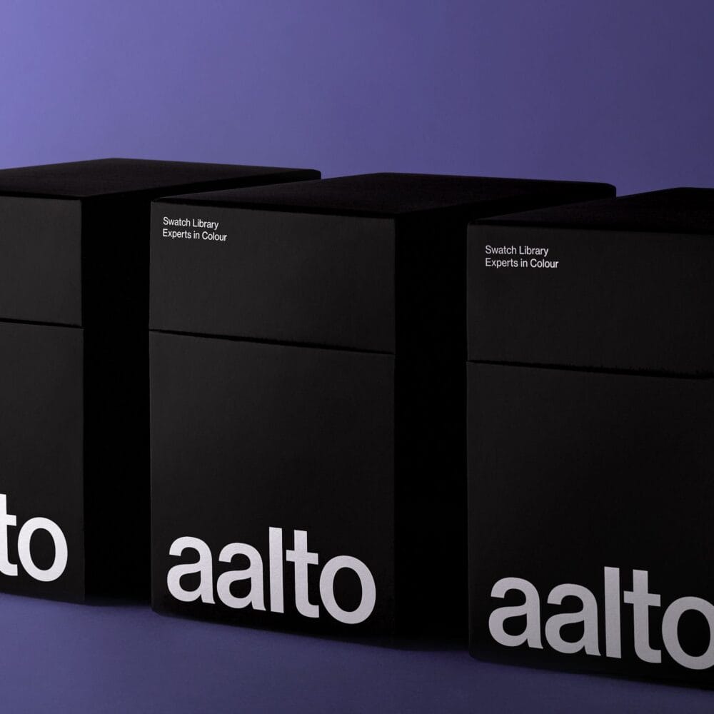 The Art of custom Rigid Packaging: Aalto Studio South's Mastery in Colour Solutions