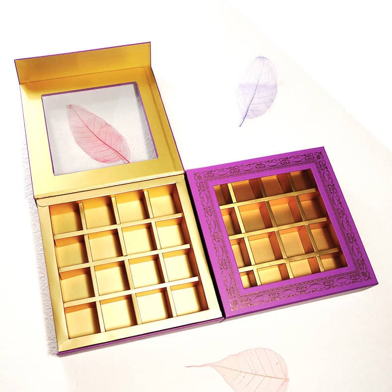 16 Piece Truffle Gift Chocolate Box Custom Box Supplier KALI (5)