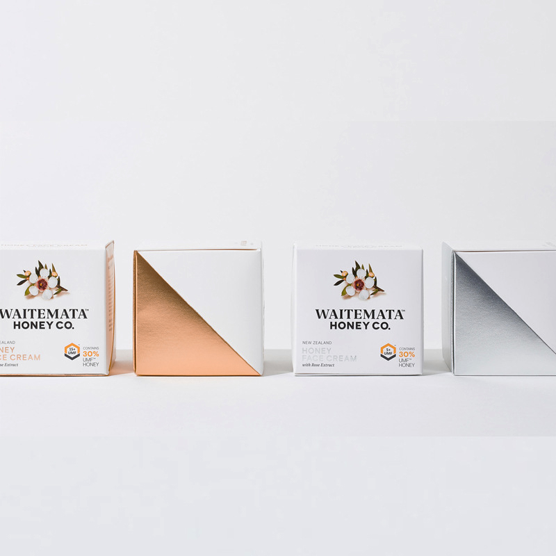 Angled Cuff Face Cream Packaging Box Kali Custom Cosmetic Jar Boxes