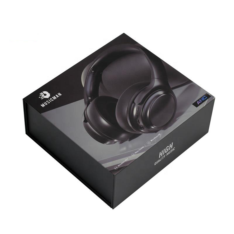 Black Magnetic Headphone Box (2)