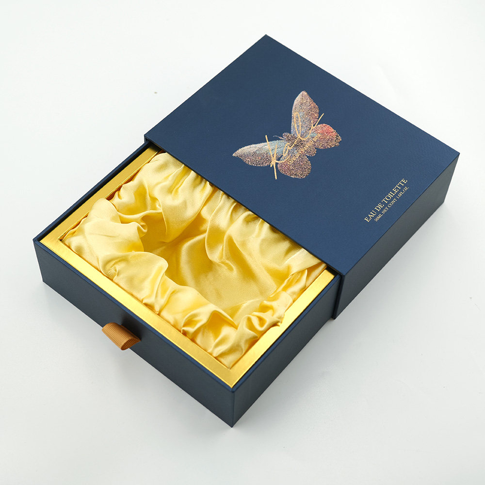 Custom Butterfly Slide Out Perfume Packaging, Luxury Butterfly Perfume Box Design, Premium Butterfly Slide Out Perfume Box, Custom Perfume Slide Out Box, Elegant Butterfly Perfume Packaging