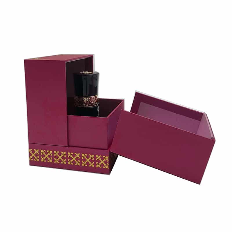 Cardboard Perfume Gift Packaging Box Kaki Custom Perfume Boxes (5)