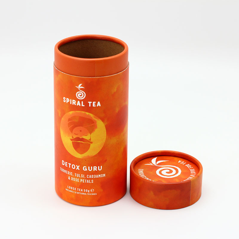 Cheap 50g Tea Tube Paper Box Tube Packaging Factory KALI