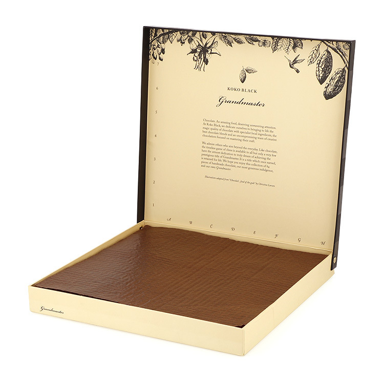 Choco Paper Box With Large Divider 丨 Large Volume Chocolate Box (1)