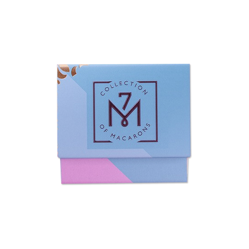 Colorful Macaron Cardboard Box with Clear Window Kali Custom Boxes (2)