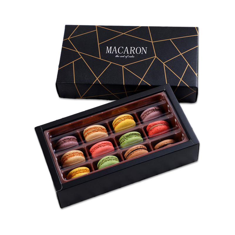 Corrugated Paper Macaroon Box Set Kali Custom Food Packaging Box (4)