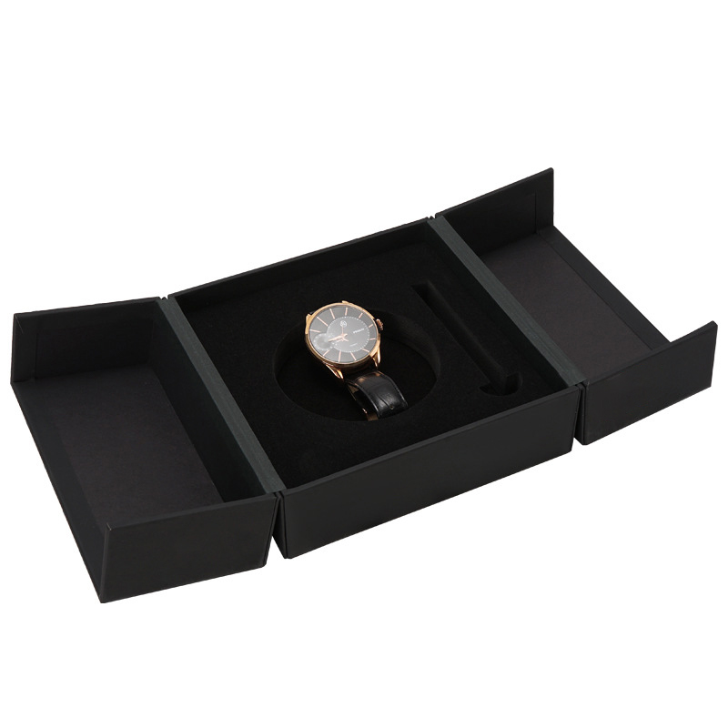 Cost Effective Double Door Opening Watch Box Gift Box Company Kali (1)