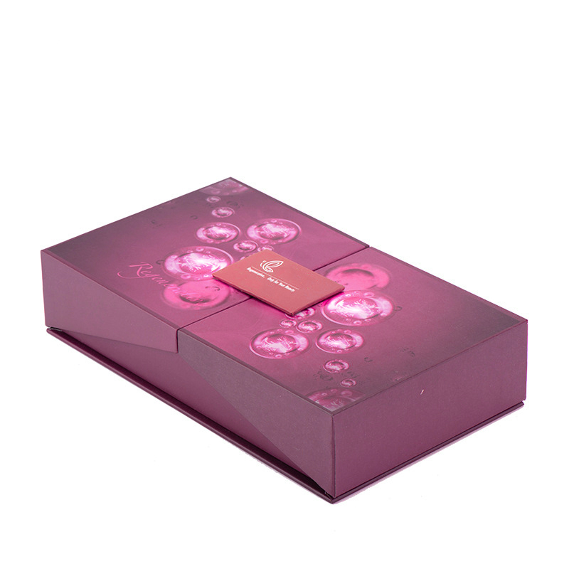 Custom Double Door Cosmetic Serum Dropper Bottle Packaging Gift Boxes Luxury Paper Box.Com (1)