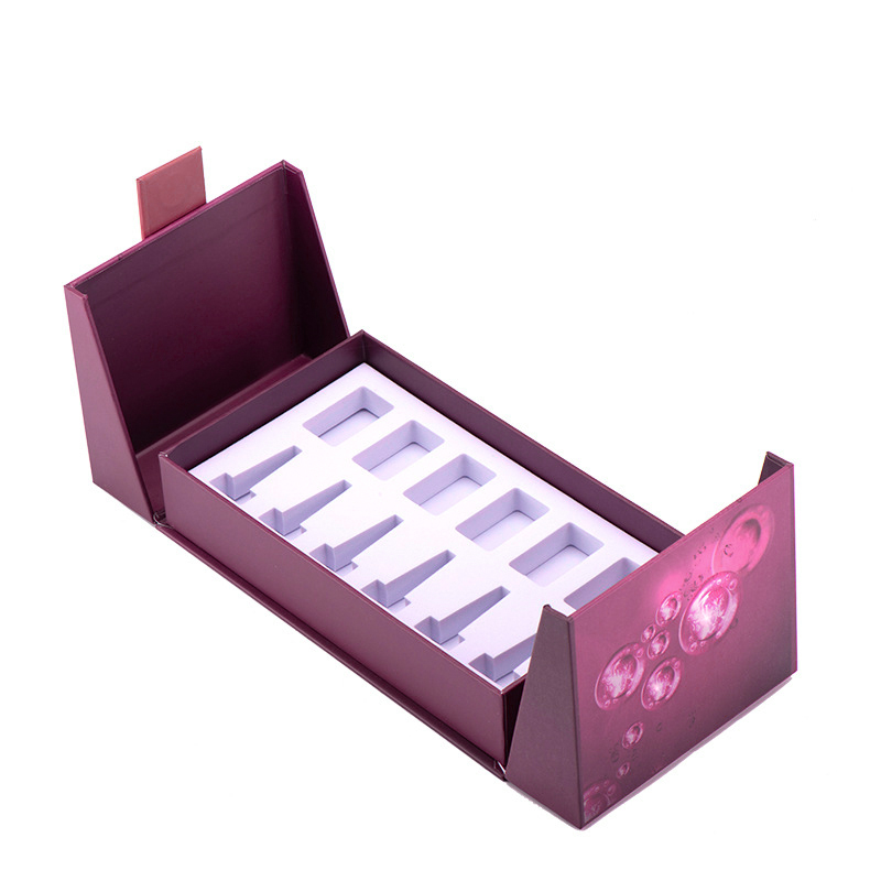 Custom Double Door Cosmetic Serum Dropper Bottle Packaging Gift Boxes Luxury Paper Box.Com (3)