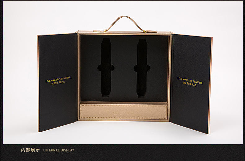 Custom High Grade PU Gift Packaging Box for Supplements Essential Oils Luxury Paper Box.C (4)