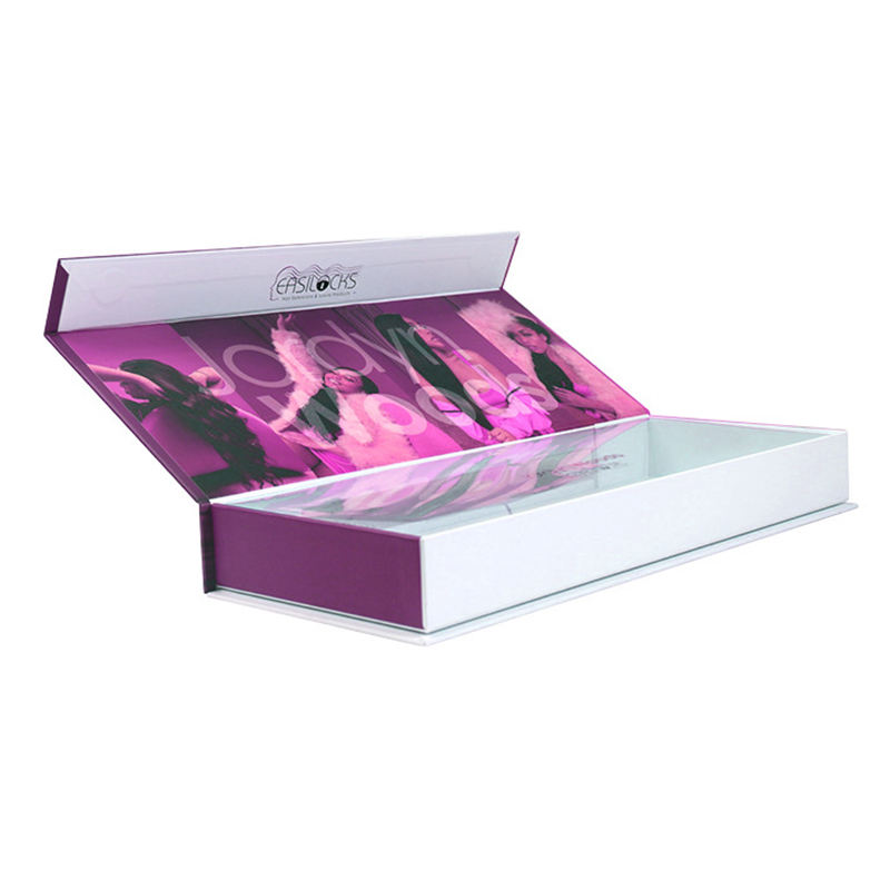 Custom Logo Printed Magnetic Hair Boxes KALI Custom Hair Packaging Boxes (4)