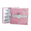 Custom Pink Laser Cutting Rose Gift Boxes with Eva Liner for Cosmetic Luxury Paper Box.Com