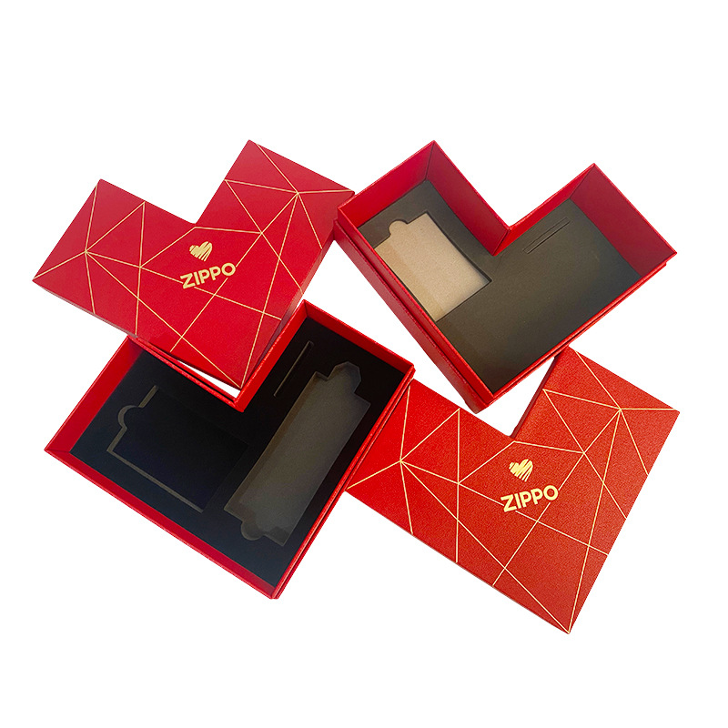 Custom Red Heart Shaped Valentine s Day Gift Boxes