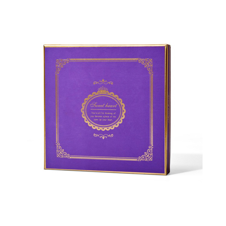 Upscale Square Lid-Off Chocolate Boxes, Custom Square Chocolate Box, Luxury Chocolate Box, Wholesale Chocolate Boxes, High-End Chocolate Packaging