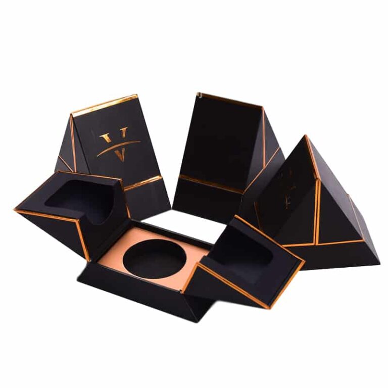 Custom Triangle Double Hinged Perfume Box Kali Fragrance Boxes (4)