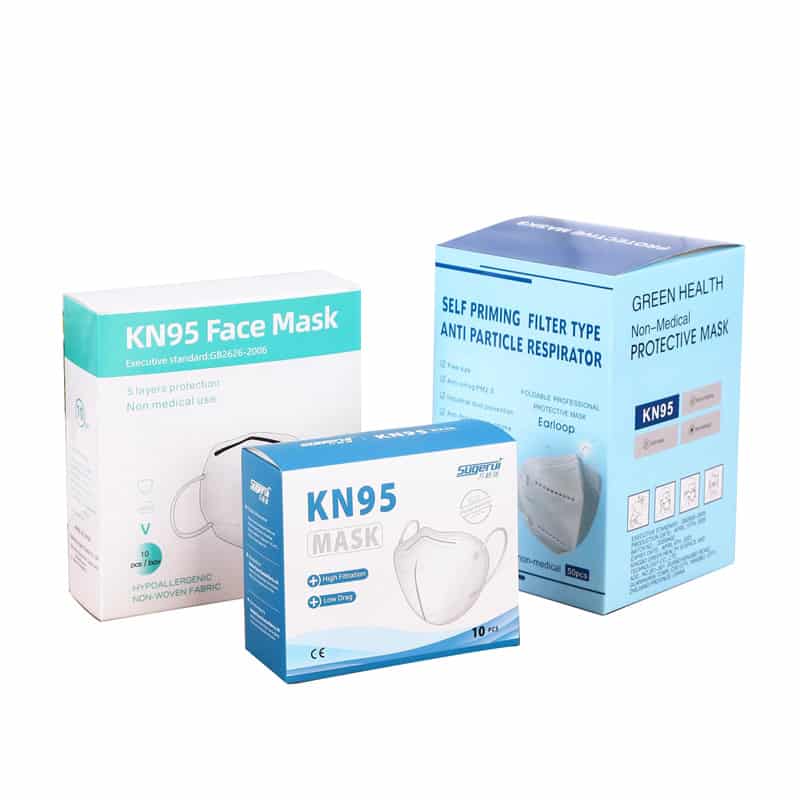 Disposable Mask Packaging Box with Hanger Tab (5)