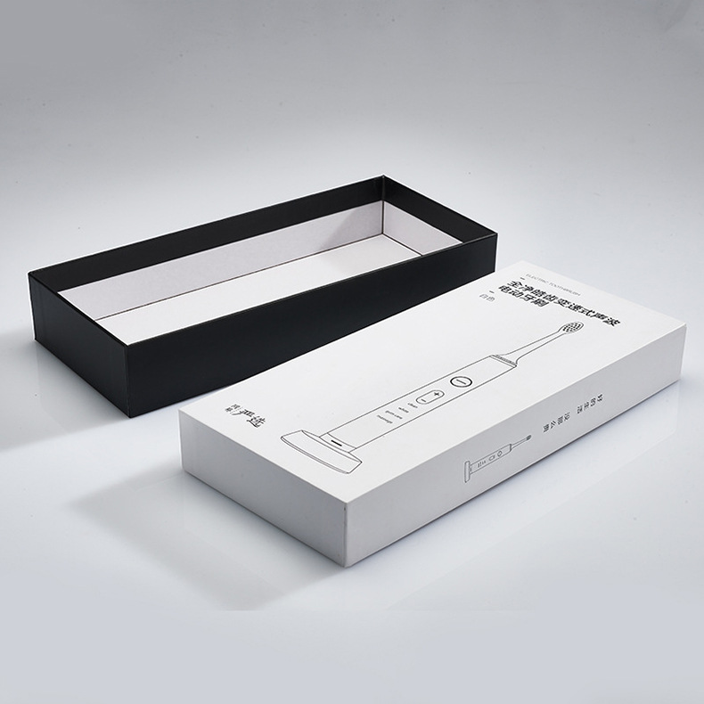 Electric Toothbrush Color Contrast Lid Bottom Packaging Boxes Kali Custom Electronics (2)