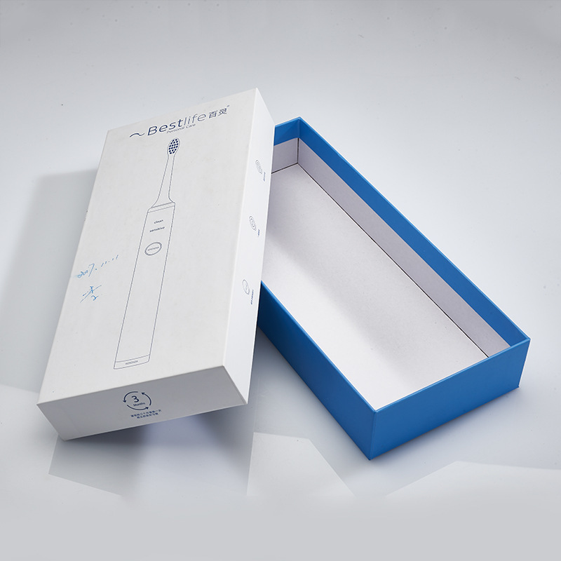 Electric Toothbrush Color Contrast Lid Bottom Packaging Boxes Kali Custom Electronics (4)