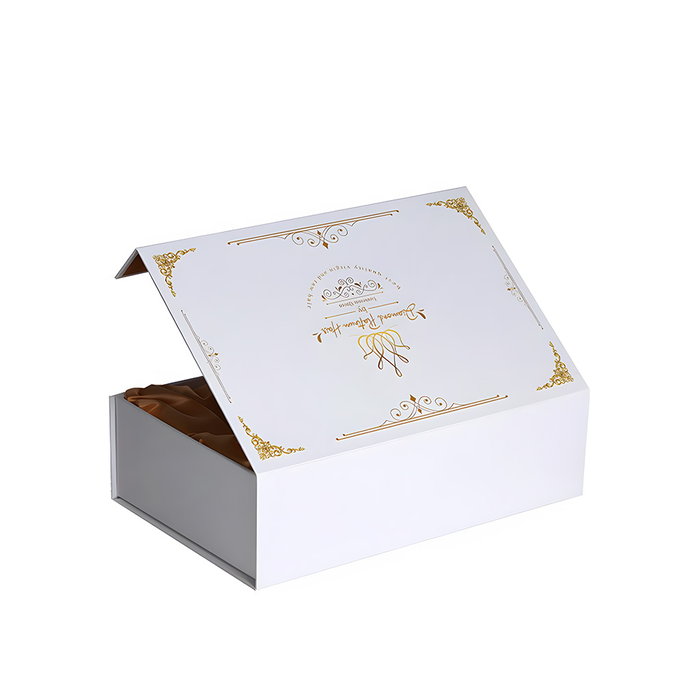 Elegant Ribbon Closure Foldable Wig Hair Boxes KALI Custom Hair Packaging Box (1)