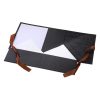 Embossed Flat Pack Gift Box with Ribbon Kali Custom Gift Packaging Boxes (1)