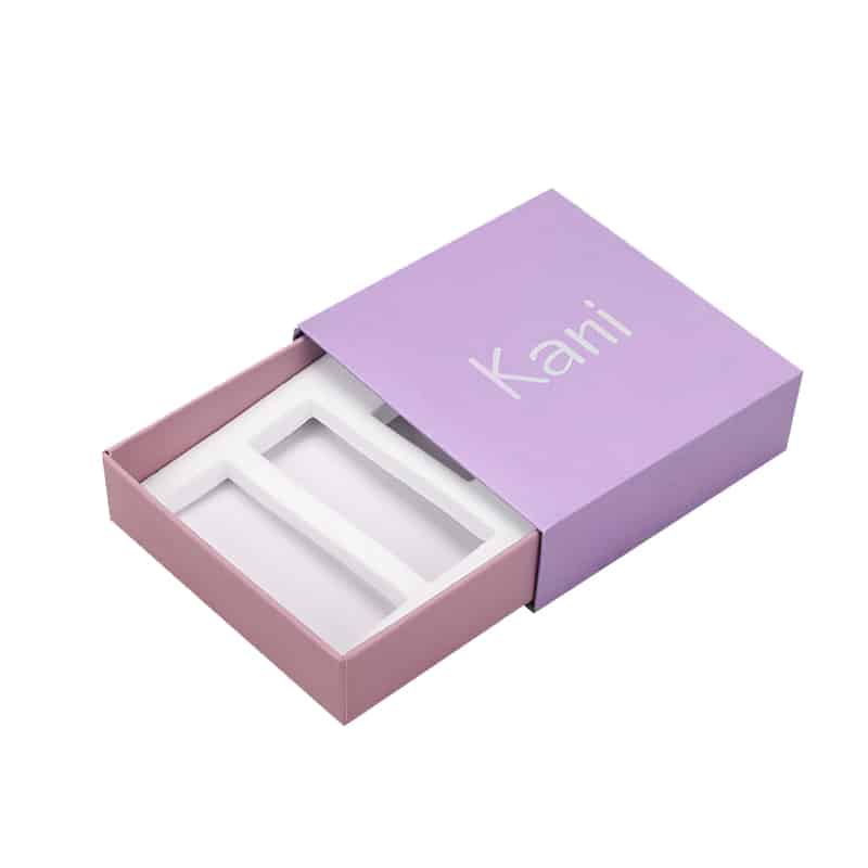 Essence Set Gift Drawer Box With Eva Inlay Kali Custom Cosmetic Packaging Boxes