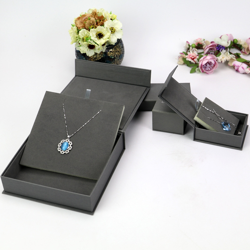 Factory Custmization Gray Jewelry Box Jewelry Box For Sale KALI
