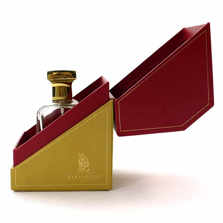 Flip Top Perfume Bottle Box