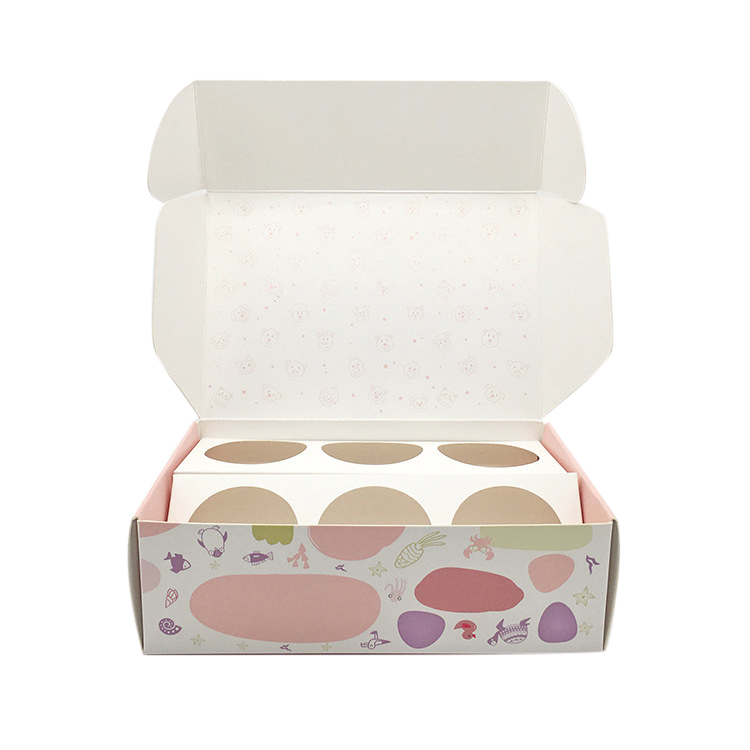 Folding Paper Box For 8oz Jars Bath Bombs For Sale KALI Mailing Box Factory (3)