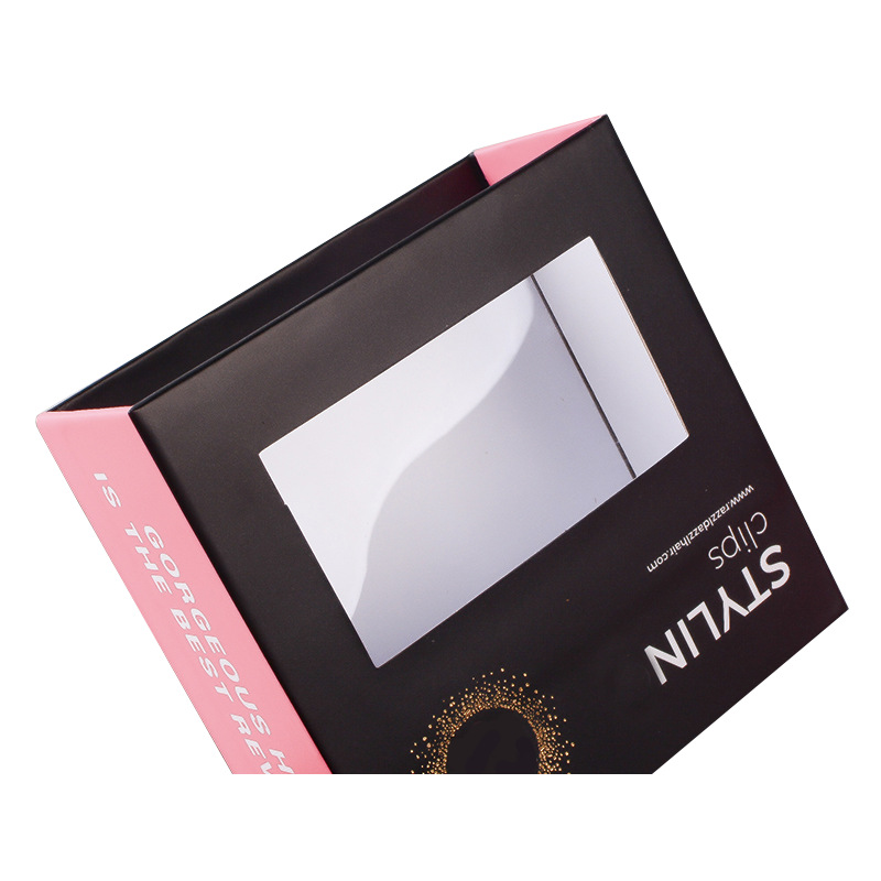 Gorgeous Hair Extension Drawer Style Packaging Boxes KALI Custom Wig Packaging Boxes