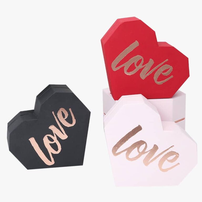 Custom Heart Shape Empty Gift Box, Personalized Heart Shaped Gift Box Packaging, Luxury Heart Shape Gift Box, Eco-friendly Heart Shaped Gift Box, Custom Gift Boxes with Heart Shape Design