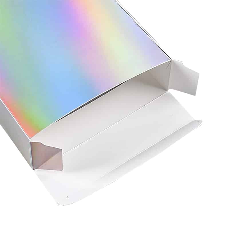 Holographic Hang Tab Box With Window Kali Custom Die Cut Packaging Boxes (1)