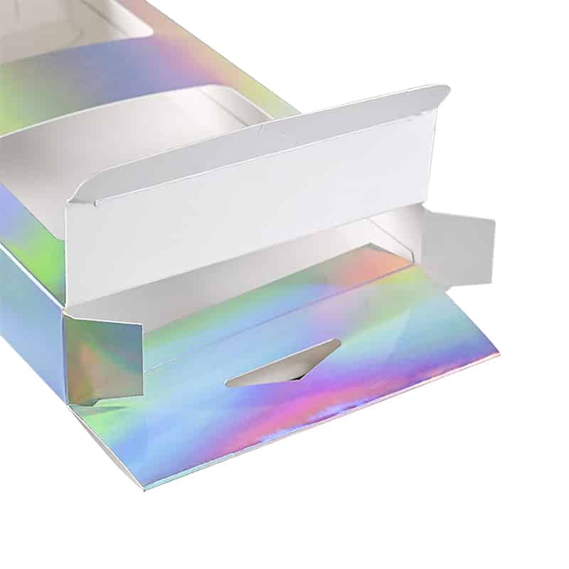 Holographic Hang Tab Box With Window Kali Custom Die Cut Packaging Boxes (3)