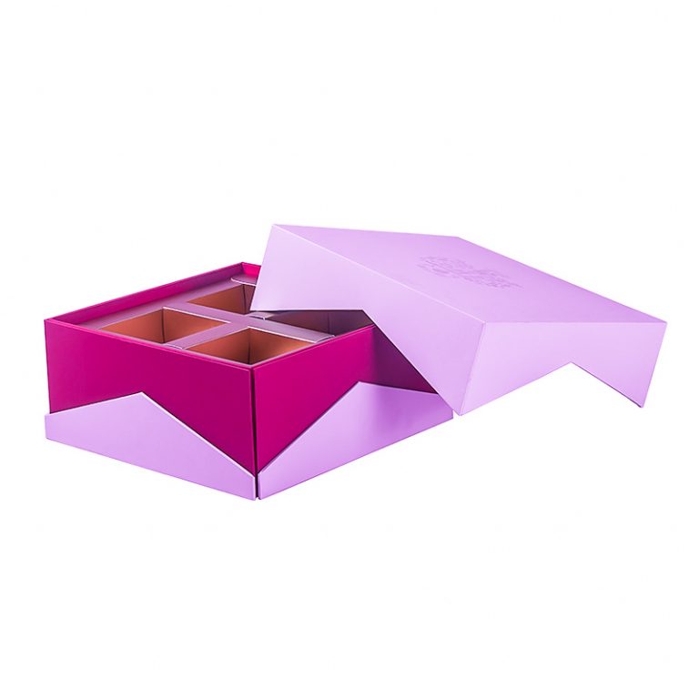 Large 2 Layer Chocolate Paper Gift Box (2)