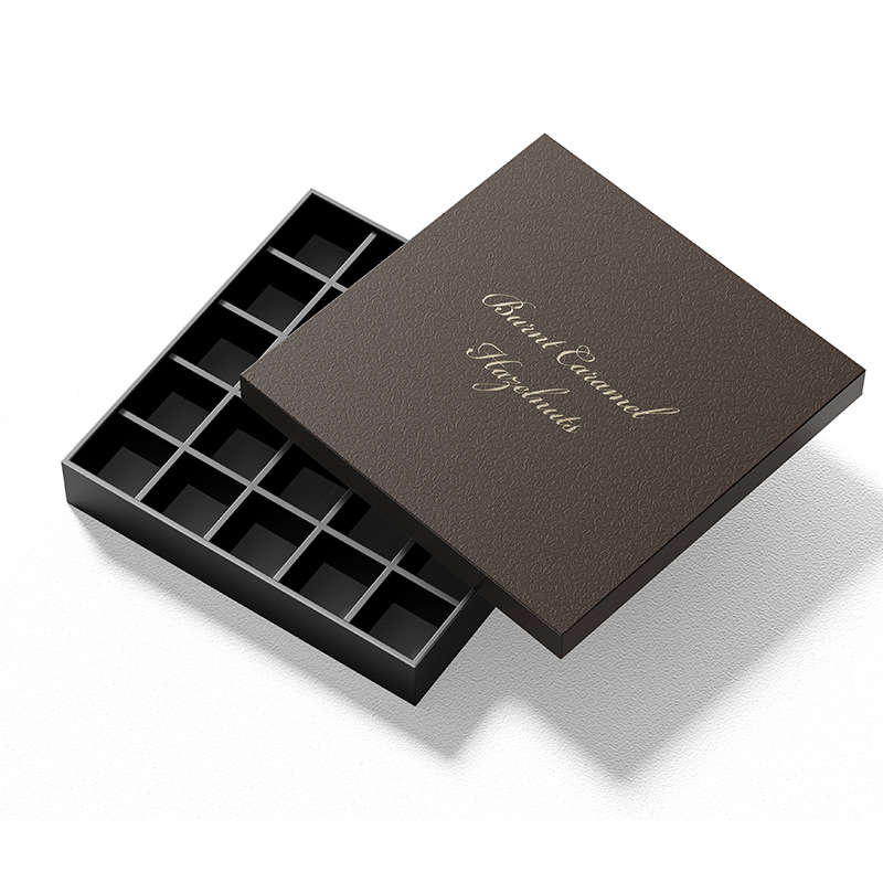 Custom Lid-Bottom Chocolate Boxes With Inserts, Personalized Chocolate Box with Inserts, Lid-Bottom Packaging for Chocolate Boxes, Eco-Friendly Chocolate Box Inserts, Luxury Chocolate Packaging with Inserts