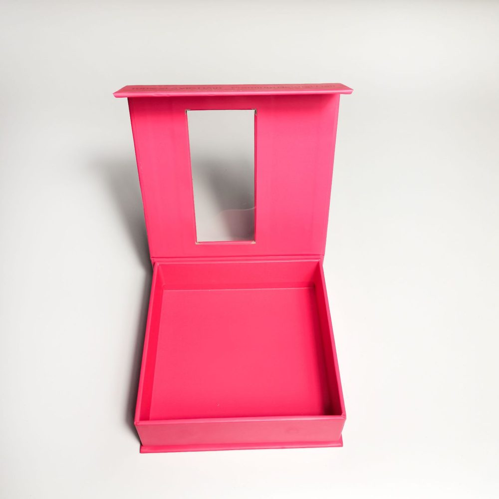 Magnetic Window Wig Storage Box Wig Box Supplier KALI
