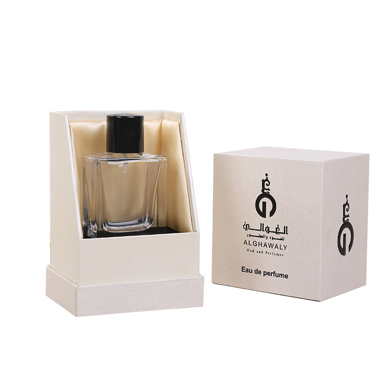 Matte UV White Perfume Packaging Perfume Box Manufactures KALI