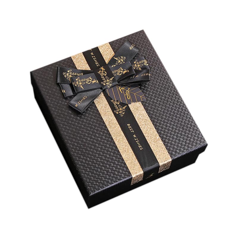 Nesting Rigid Gift Box With Bows (2)